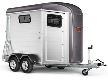 Remolque para caballos Böckmann Pferdeanhänger Portax Esprit ECO Aluboden Sattelkammer: foto 2