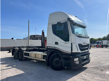 Camión multibasculante IVECO STRALIS 460 USATO SCARRABILE: foto 3