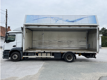Camión transporte de bebidas para transporte de bebidas MERCEDES-BENZ ANTOS 18.30 L automatische Seitenladung | LBW | Klima | Tempomat: foto 4