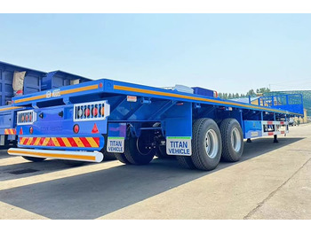 Semirremolque plataforma/ Caja abierta para transporte de materiales áridos nuevo TITAN 2 Axle 45 Ft Flatbed Trailers for Sale in Algeria: foto 4