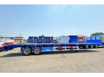Semirremolque plataforma/ Caja abierta para transporte de materiales áridos nuevo TITAN 2 Axle 45 Ft Flatbed Trailers for Sale in Algeria: foto 2