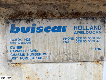 Semirremolque portacontenedore/ Intercambiable Buiscar HD36 10ft, 20ft, 30ft, 36.000KG: foto 5 Semirremolque portacontenedore/ Intercambiable Buiscar HD36 10ft, 20ft, 30ft, 36.000KG: foto 5