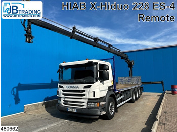 Camión caja abierta SCANIA P 410