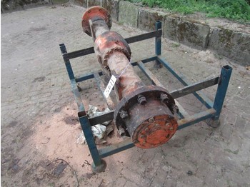 Eje y piezas