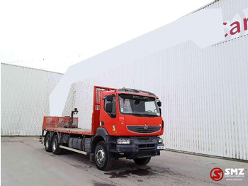 Camión caja abierta RENAULT Kerax 430