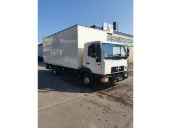 Camión caja cerrada MAN 8.163 Koffer U-LBW TÜV NEU!! Schalter: foto 1