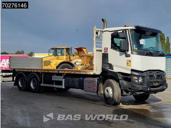 Camión caja abierta Renault C 380 6X4 7500mm platform Automatic Retarder Euro 6: foto 3