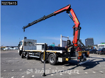 Camión caja abierta, Camión grúa Renault C 430 8X4 Palfinger 22002 EH kran Crane Big-Axle steel suspension Euro 6: foto 2