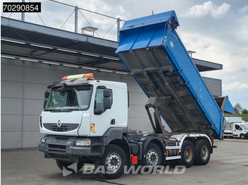 Camión volquete Renault Kerax 430 8X4 15m3 Forez Bennes Tipper 3-sides Steelsuspension Big-Axle Automatic Euro 5: foto 3