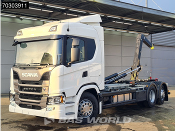 Camión multibasculante nuevo Scania G460 6X2 NEW! 20tons HIAB Containersystem Lift+Steering Axle Automatic Retarder Euro 6: foto 3