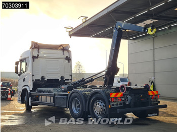 Camión multibasculante nuevo Scania G460 6X2 NEW! 20tons HIAB Containersystem Lift+Steering Axle Automatic Retarder Euro 6: foto 5