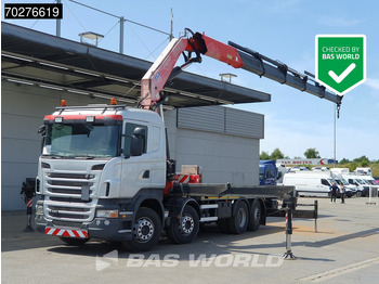Camión caja abierta SCANIA R 480
