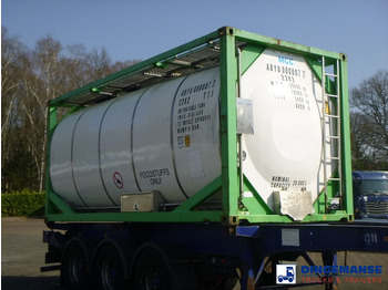 Tanque de almacenamiento Danteco Food tank container inox 20 ft / 25 m3 / 1 comp: foto 2