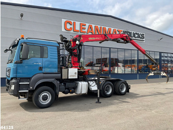 Leasing de MAN TGS 33.480 6x6 Euro 6 Palfinger 27 Tonmeter boomkraan MAN TGS 33.480 6x6 Euro 6 Palfinger 27 Tonmeter boomkraan: foto 1
