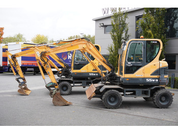 Excavadora Hyundai Robex 55W-9 Wheeled Excavator 5.5t / 2pcs: foto 2