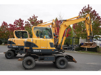 Excavadora Hyundai Robex 55W-9 Wheeled Excavator 5.5t / 2pcs: foto 4