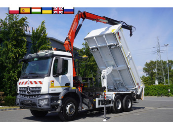Camión caja abierta MERCEDES-BENZ Arocs 2636