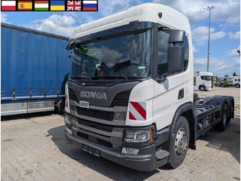 Leasing de SCANIA P 340 B6x2*4NA / chassis frame / steering axle / CNG / large cab / 8 units SCANIA P 340 B6x2*4NA / chassis frame / steering axle / CNG / large cab / 8 units: foto 1