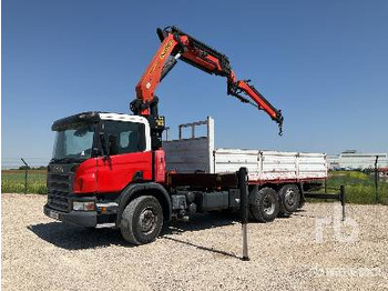 Camión caja abierta SCANIA P 420