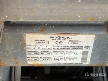 Plataforma de tijeras SKYJACK