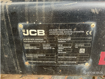 Excavadora de cadenas JCB