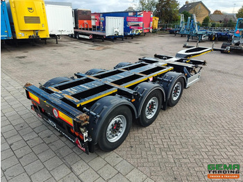 Semirremolque portacontenedore/ Intercambiable Pacton TXC343 3-Assen SAF - Schijfremmen - LiftAs - VasteKop - Alle Aansluitingen - 4740KG: foto 4