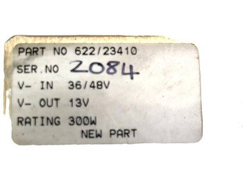 Sistema eléctrico para Equipo de manutención Converter 36/48V: foto 4 Sistema eléctrico para Equipo de manutención Converter 36/48V: foto 4