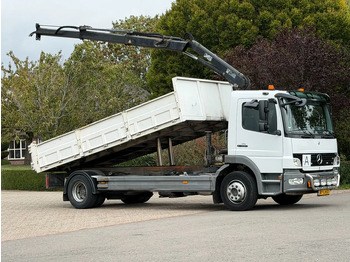 Camión volquete, Camión grúa Mercedes-Benz Atego 1218 KRAAN/KIPPER!!MANUELL!!: foto 4