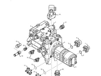 Bomba hidráulica CASE