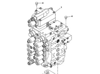 Válvula hidráulica CASE