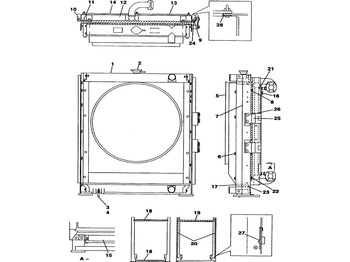 Intercooler para Maquinaria agrícola nuevo Case KRH1462 - KRH1630: foto 2 Intercooler para Maquinaria agrícola nuevo Case KRH1462 - KRH1630: foto 2
