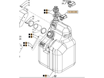 Motor y piezas CASE