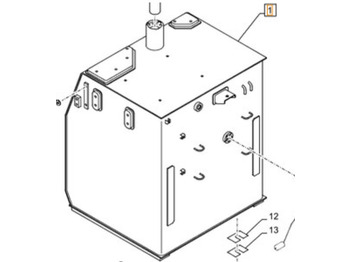 Depósito de combustible CASE