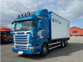 Camión caja abierta SCANIA R 490
