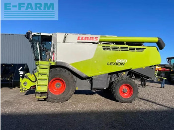 Cosechadora de granos CLAAS Lexion 660