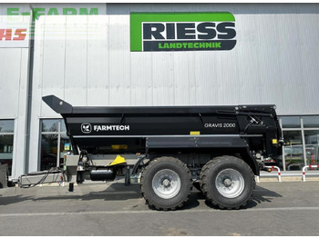 Remolque volquete agrícola FARMTECH