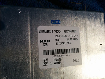 Unidad de control MAN