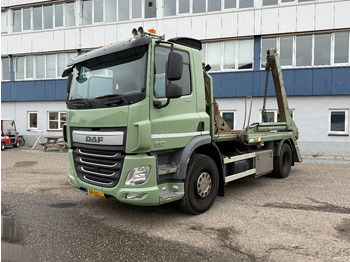 Camión portacontenedor de cadenas DAF CF 290 4X2 EURO 6 + MULTILIFT SKIPLOADER (HIAB): foto 2