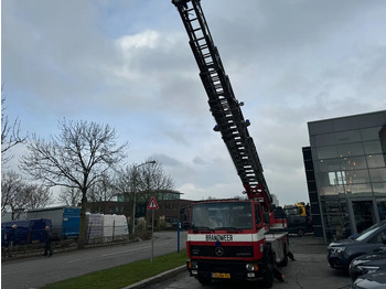 Camión de bomberos Mercedes-Benz 1120 OF MAGIRUS 24 METER + KORF + SLANGS: foto 3