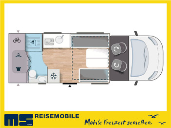Autocaravana perfilada Chausson 640 ULTIMATE / -2026- / XXL- HUBBETT & RAUMBAD: foto 2