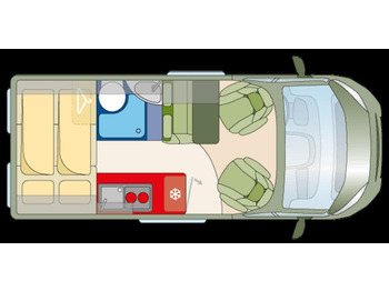 Cámper nuevo Roadcar Van Roadcar 540 MARKISE RV NAVI: foto 1