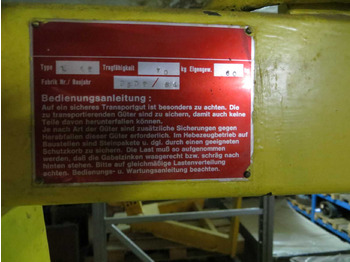 Plataforma elevadora L12 HOIST L12: foto 3 Plataforma elevadora L12 HOIST L12: foto 3