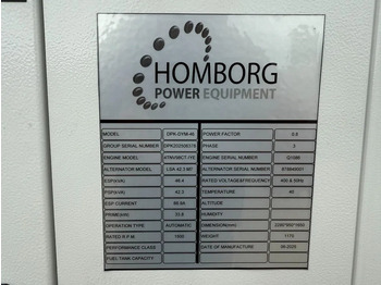 Generador industriale nuevo Yanmar Stage 5 Yanmar 45 kVA Silent Rental generatorset: foto 3 Generador industriale nuevo Yanmar Stage 5 Yanmar 45 kVA Silent Rental generatorset: foto 3