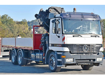 Leasing de Mercedes-Benz ACTROS 2635 Pritsche 6,40m + HIAB 400 E-5 + FUNK  Mercedes-Benz ACTROS 2635 Pritsche 6,40m + HIAB 400 E-5 + FUNK: foto 3