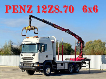 Camión grúa SCANIA G 490