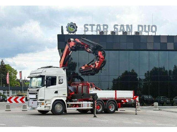 Camión caja abierta SCANIA G 490