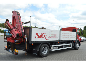 Camión caja abierta, Camión grúa Volvo FL 18.280 Pallet Forks Rotator "22.5 5300 kg HDS AT: foto 4