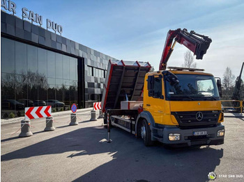 Leasing de  Mercedes-Benz  AXOR 1824 4x2 HMF 975 HDS Crane  Rotator Kipper Mercedes-Benz  AXOR 1824 4x2 HMF 975 HDS Crane  Rotator Kipper: foto 2