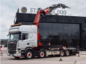 Camión grúa SCANIA R 730