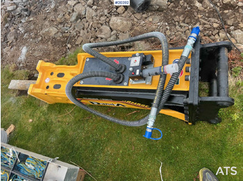 Martillo hidráulico Danda D&A150DX pigg hammer (1231 kg ) m/ s60 feste: foto 2